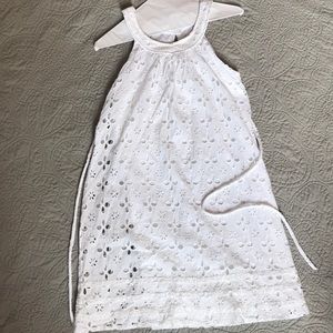 City Triangles size 14/16 white eyelid lace dress